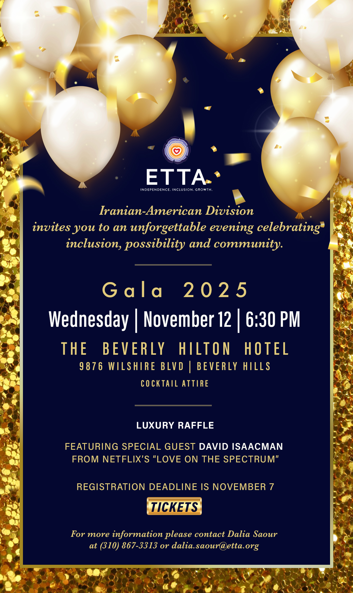 ETTA Gala 2025 - buy tickets now