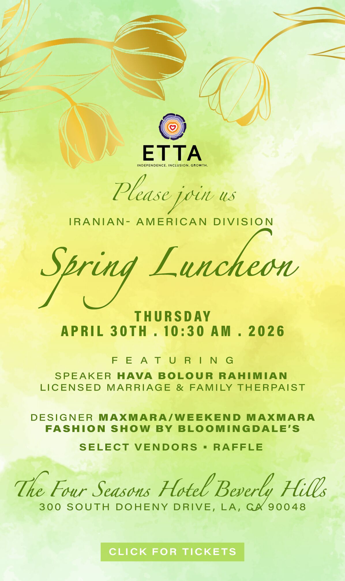 Spring Luncheon Spring Luncheon